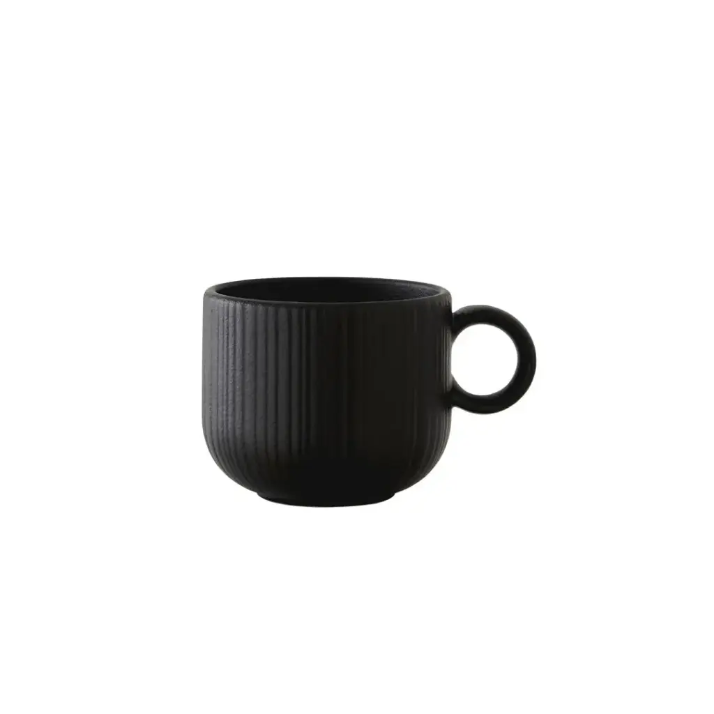 Mocca Obere 8.5cl Concorde Vollglasur schwarz / Noir