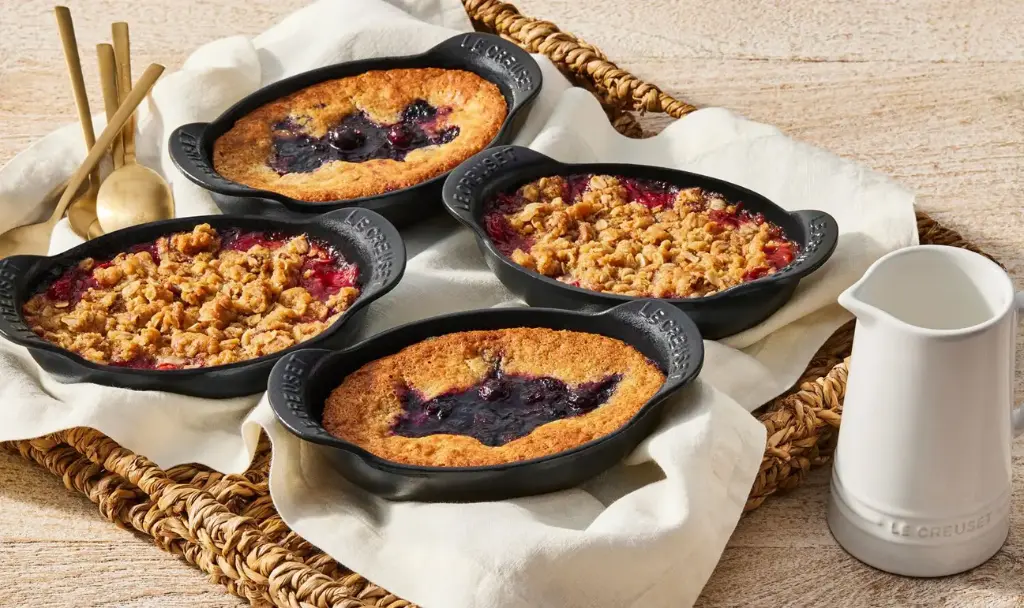 Mini-Backform oval 15 cm Gourmand aus Gusseisen schwarz - 1 Stück - Restposten