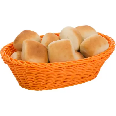 Korb »Coolorista« oval, 23,5 x 16 x 6,5 cm, orange