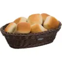 Korb »Coolorista« oval, 23,5 x 16 x 6,5 cm, braun