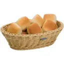 Korb »Coolorista« oval, 23,5 x 16 x 6,5 cm, hellbeige