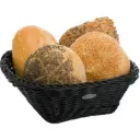 Korb »Coolorista« quadratisch, 19 x 19 x 7,5 cm, schwarz