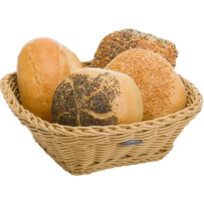 Korb »Coolorista« quadratisch, 19 x 19 x 7,5 cm, hellbeige