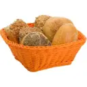 Korb »Coolorista« quadratisch, 23 x 23 x 9 cm, orange