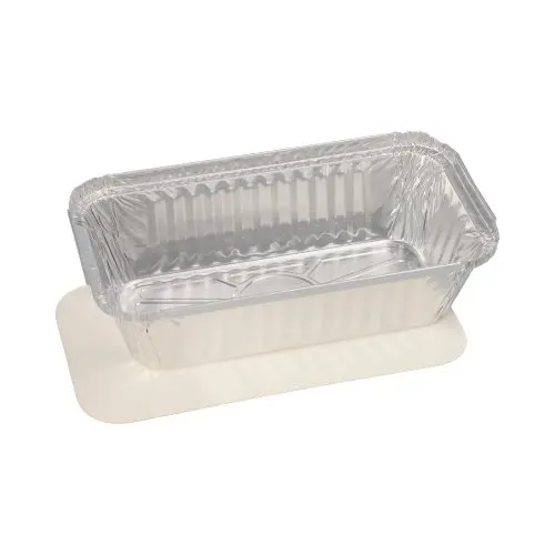Schalen Alu eckig 1500 ml 25 x 13,4 x 7 cm - 100 Stück 