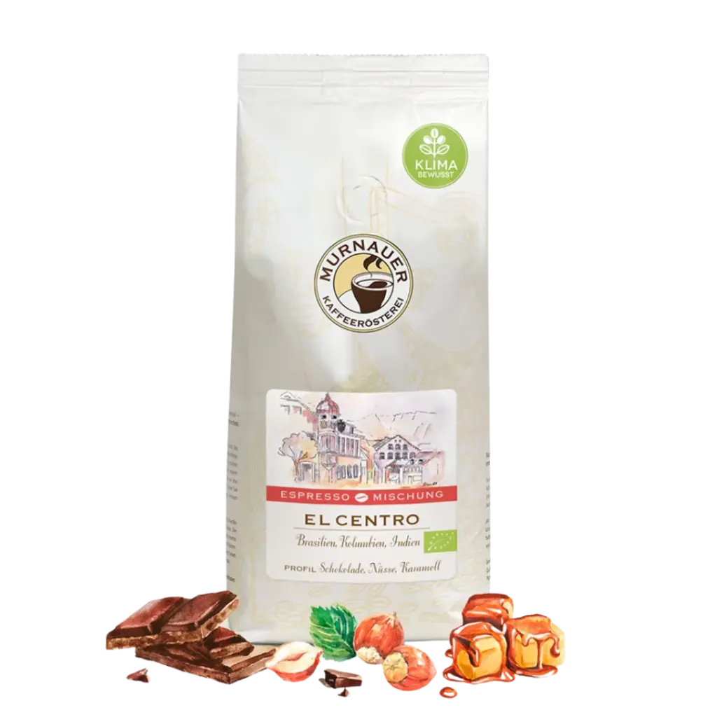 Kaffee - El Centro – Espresso Mischung – BIO - 250g ganze Bohne