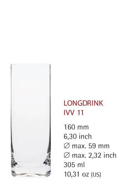 Longdrink 11 ohne Füllstrich Serie 1832 In Vino Veritas
