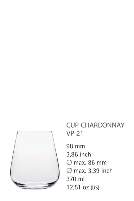 Cup Chardonnay 21 mit Füllstrich 0,2 l Serie Vinophil