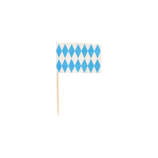 Flaggenpicker/Dekopicker "Bayerische Raute" 2000 Stück 