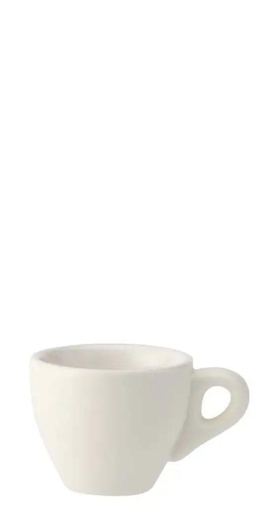Barista Espresso Matt White Cup 2.75oz (8cl) 