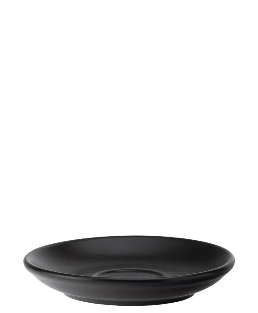 Barista Espresso Matt Black Saucer 4.75" (12cm)  