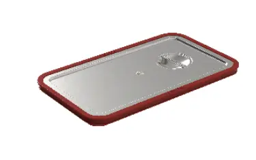 GN Deckel 1/1  Steckdeckel wasserdicht mit Dichtung