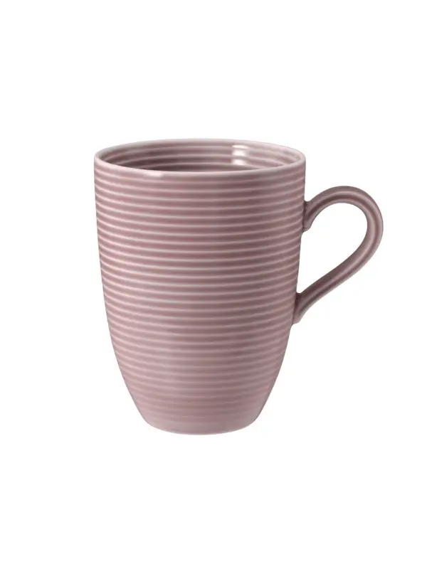 Becher mit Henkel 0,35 l mit Relief BEAT Color Glaze  