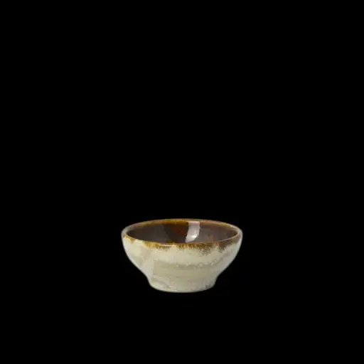 [PR/06993] Tulip Bowl 7 cm Aurora Vesuvius Amber