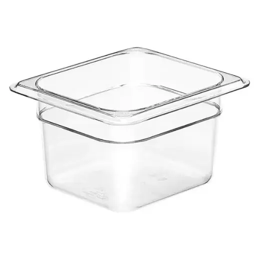 [PR/00416] GN-Behälter 1/6-100 mm durchsichtig Polycarbonat