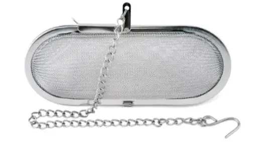 [PR/03736] Gewürzkugel oval mit Kette