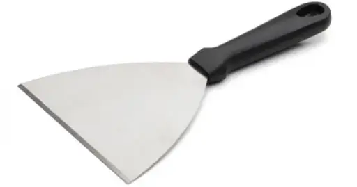 [PR/01898] Grillspachtel breit mit Kunststoffgriff  