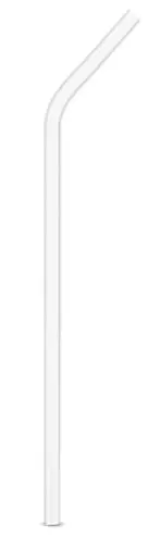 [PR/03983] Glas Trinkhalme 240 mm angewinkelt 50er Set  
