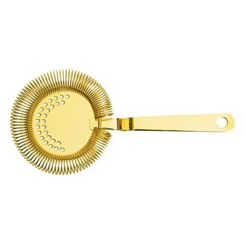 [PR/04053] Hawthorn Sieb / Strainer  Edelstahl goldfarben  