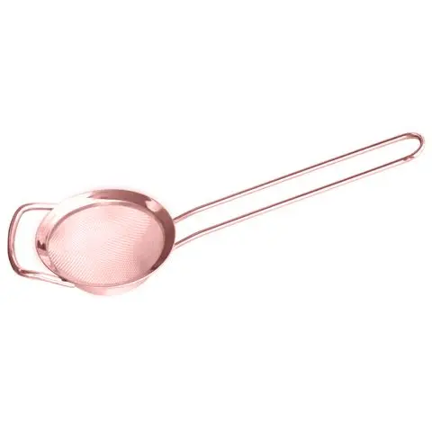 [PR/00001] Cocktail-Sieb 7 cm Edelstahl kupferfarben 