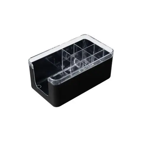 [PR/00064] Utensilien Behälter / Bar Caddy Premium schwarz 