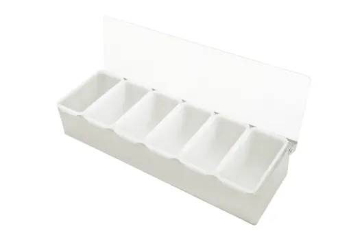 [PR/04193]  Zutatenbehälter 6 tlg. Edelstahl