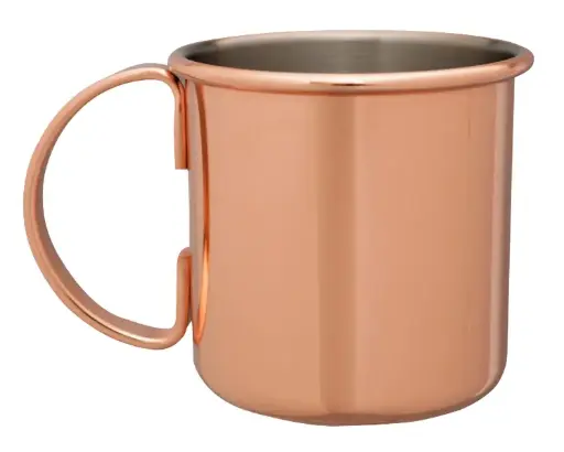 [PR/04218] Moscow Mule Becher gerade Aluminium 