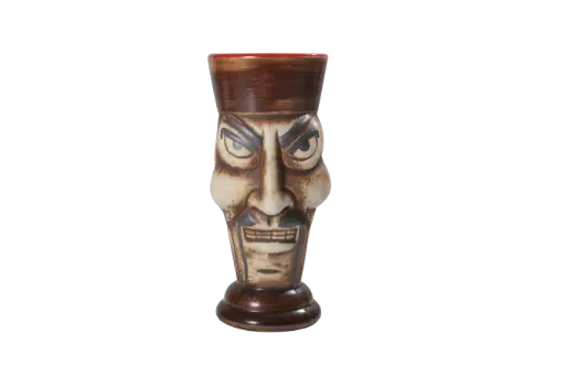 [PR/04223] Tiki Cocktailbecher "Fu Manchu" 435 ml 