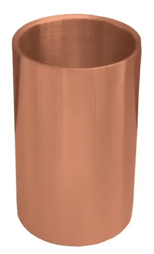 [PR/04356] Flaschenkühler Edelstahl kupferfarben 34 cm  