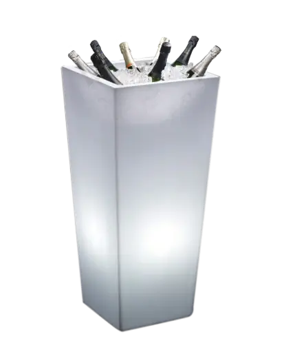 [PR/04370] Flaschenkühler Flaschenkühler "Totem" quadratisch LED