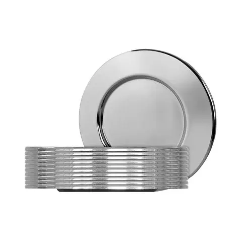 [PR/00292] Untersetzer Edelstahl 10er Set