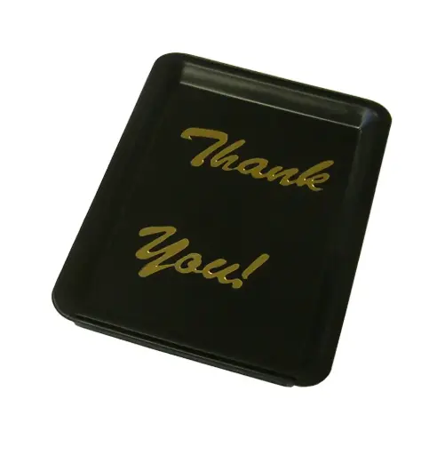 [PR/02083] Trinkgeld-Tablett "Thank You" 