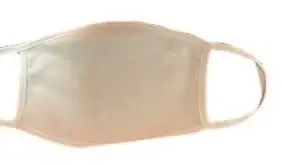 [PR/04490] Mundschutz Maske Premium weiß 100% Baumwolle waschbar - Restposten   