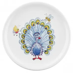 [PR/04620] Speiseteller 25,5 cm Bunte Tierwelt   