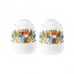 [PR/04729] Salz + Pfefferstreuer Set Bayern-Serie