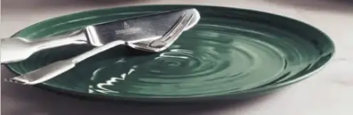 Teller flach coupe 27,5 cm TERRA Color Glaze 