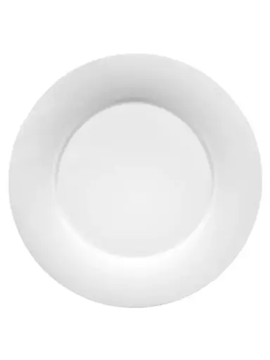 [PR/02410] Platzteller  rund 34 cm Form Savoy weiß Seltmann 