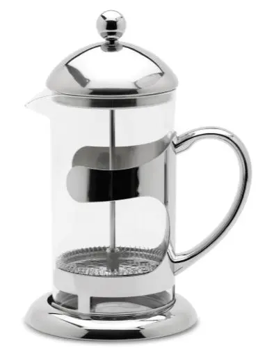 [PR/07382] Pressfilterkanne Borosilikatglas / Edelstahl 0,6 L