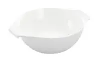 [PR/05277] Schüssel / Terrine 1000 ml weiß Melamin   