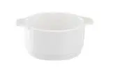 [PR/05282] Suppentasse 360 ml stapelbar weiß Melamin   