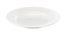 [PR/05291] Teller tief 300 ml weiß Melamin   