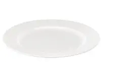 [PR/05292] Teller flach 240 mm weiß Melamin   