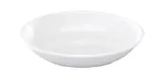 [PR/05293] Teller tief 700 ml weiß Melamin   