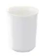 [PR/05295] Becher / Zahnputzbecher 250 ml weiß Melamin  