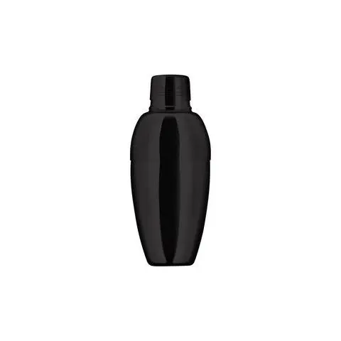 [PR/00336] Cobbler Shaker 500 ml Edelstahl schwarz