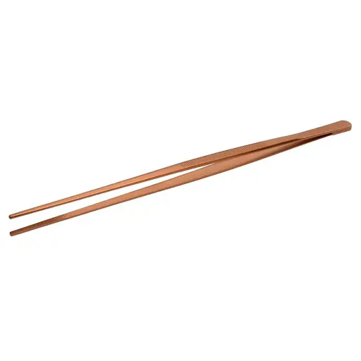 [PR/00340] Garnierzange / Pinzette 25 cm kupferfarben