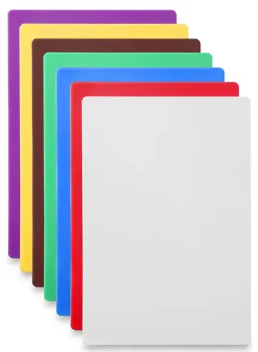 Schneidbrett 450x300 mm glatt HACCP Höhe 13 mm