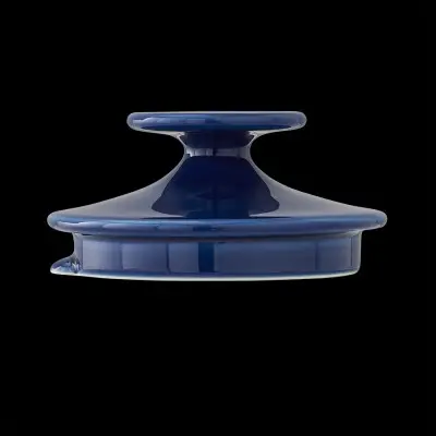 [PR/06963] Ersatz-Deckel zu Kaffeekanne Concorde Vollglasur blau