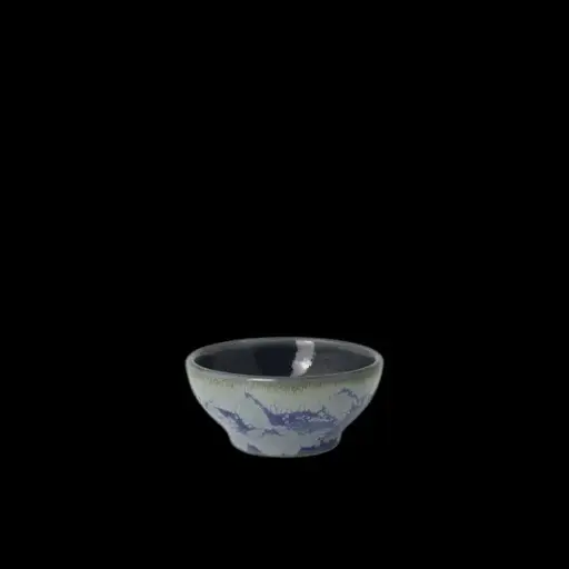 [PR/06995] Tulip Bowl 7 cm Aurora Vesuvius Lapis