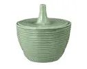 Zuckerdose 0,27 l mit Relief BEAT Color Glaze 